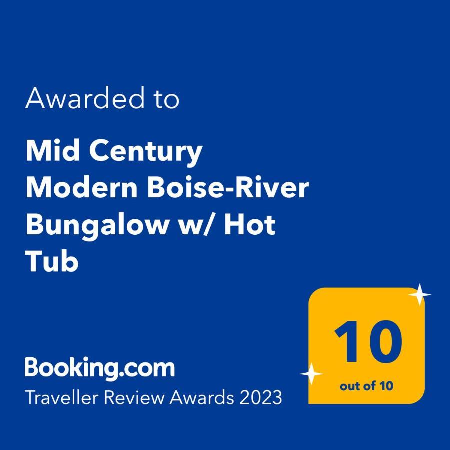 Mid Century Modern Boise-River Bungalow W/ Hot Tub Экстерьер фото